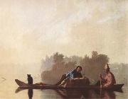 Fur Traders Descending the Missouri (mk09)